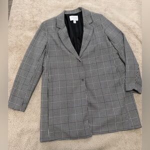 Carolina Belle Plaid Coat-XL